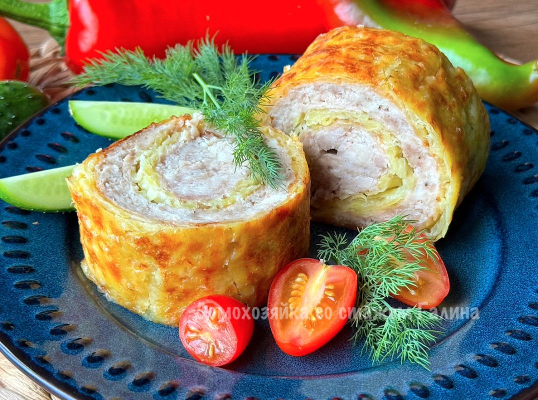 Вкусный рулет, который украсит ваш стол в любое время