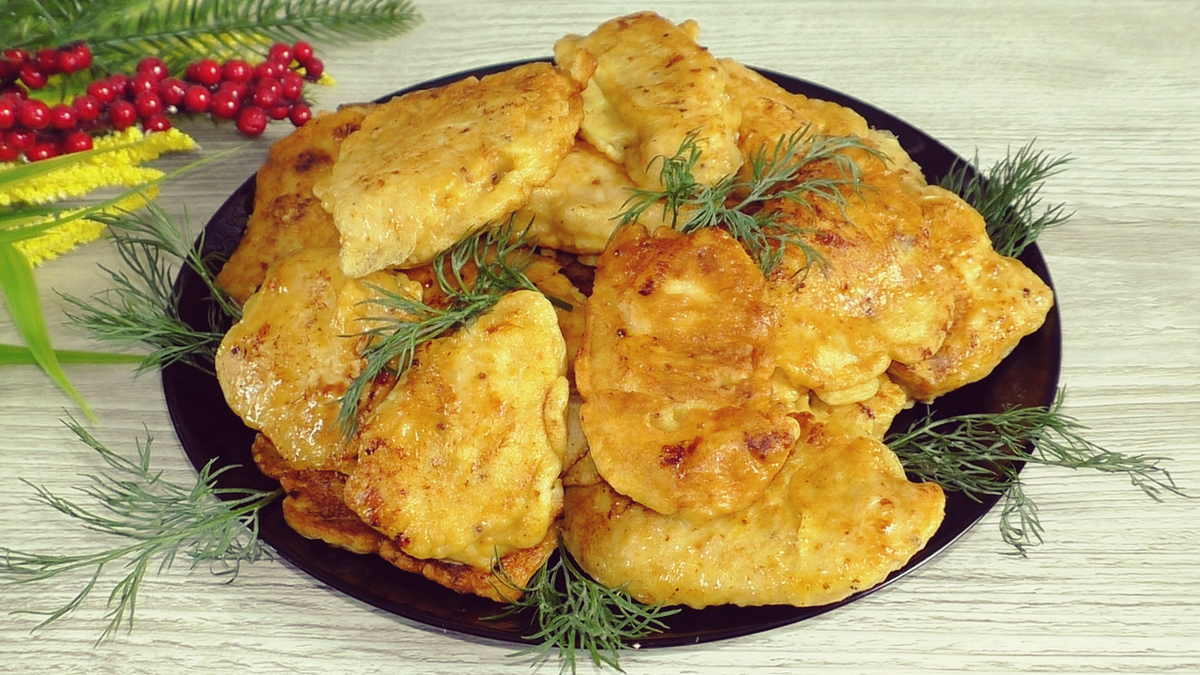 Как приготовить нежную и вкусную куриную грудку в кляре с сыром