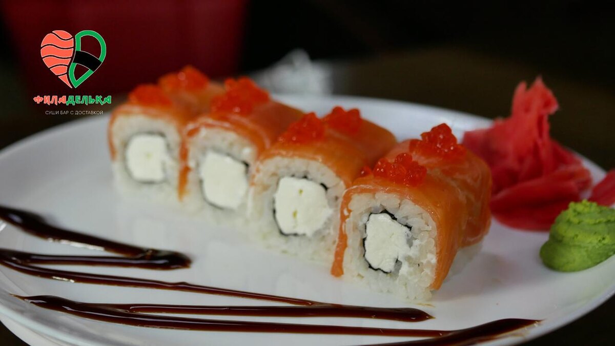 Филадельфия с икрой: кулинарный шедевр для истинных гурманов