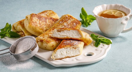 Блины на кефире с творогом: быстро, вкусно и полезно