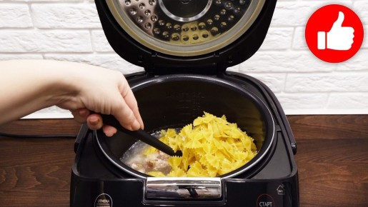 Как быстро и вкусно сделать макароны с тушенкой и перцем в мультиварке