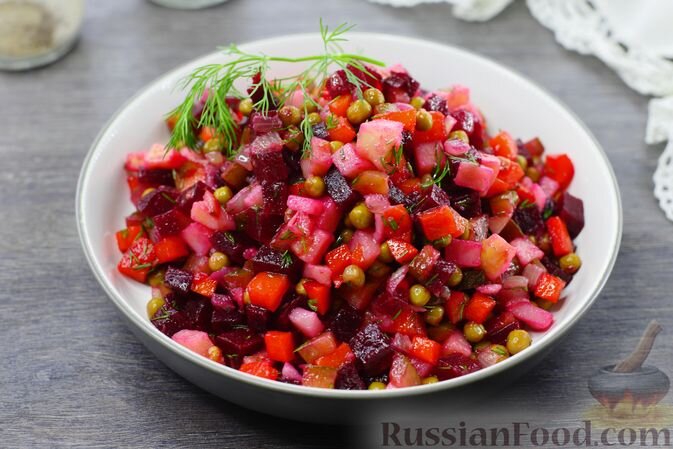 Необычные интерпретации классического винегрета