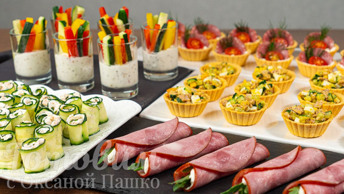 Яркие закуски для фуршета на рабочем месте: простые и вкусные идеи