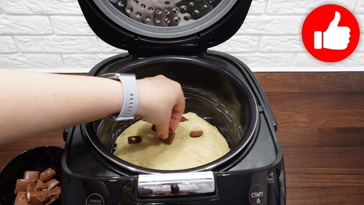 Вкусный кекс на сметане с шоколадом в мультиварке — идеальная выпечка к чаю