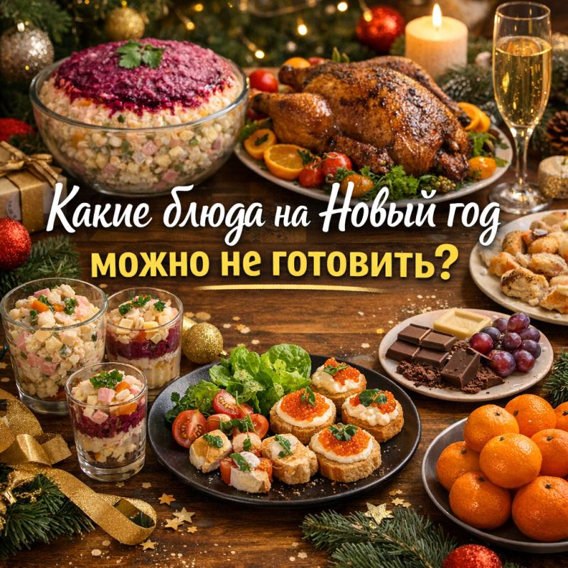 Новый год без лишних забот: чего можно не готовить