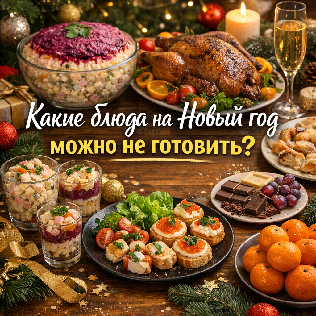 Новый год без лишних забот: чего можно не готовить
