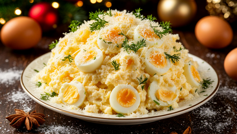 Салат «Снежные сугробы»: вкусный и экономичный выбор для праздников