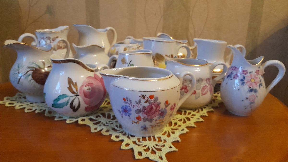 Молочники и сливочники: коллекция с душой