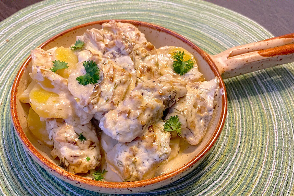 Легкий минтай с картофелем: идеальный ужин для всей семьи