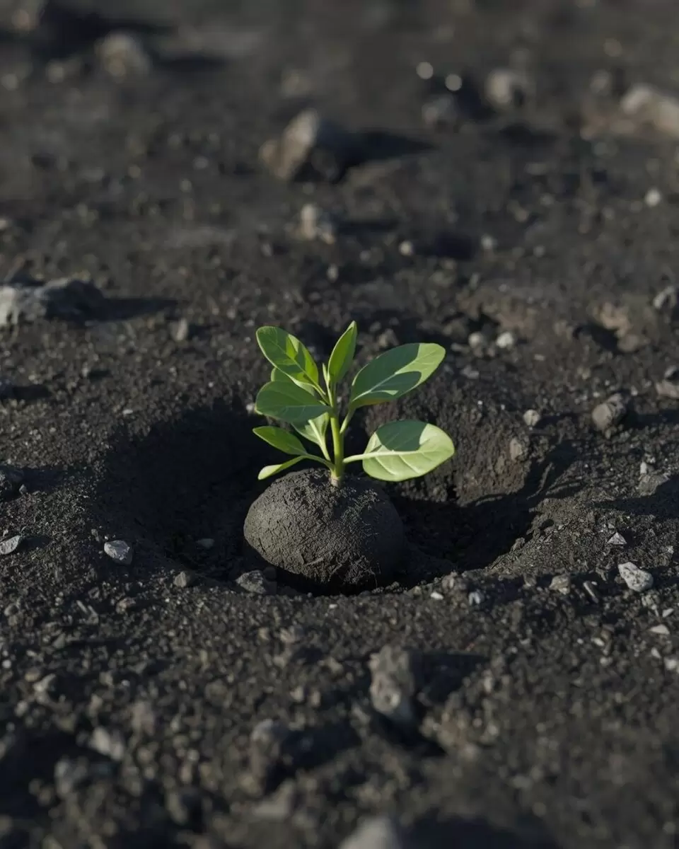 Учёные нашли способ вырастить картофель на лунном грунте