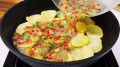 Быстрый завтрак: картофельная фриттата с овощами и сыром за считанные минуты