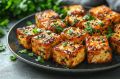 Низкоуглеводная подачa на праздник: закуска из жареного тофу