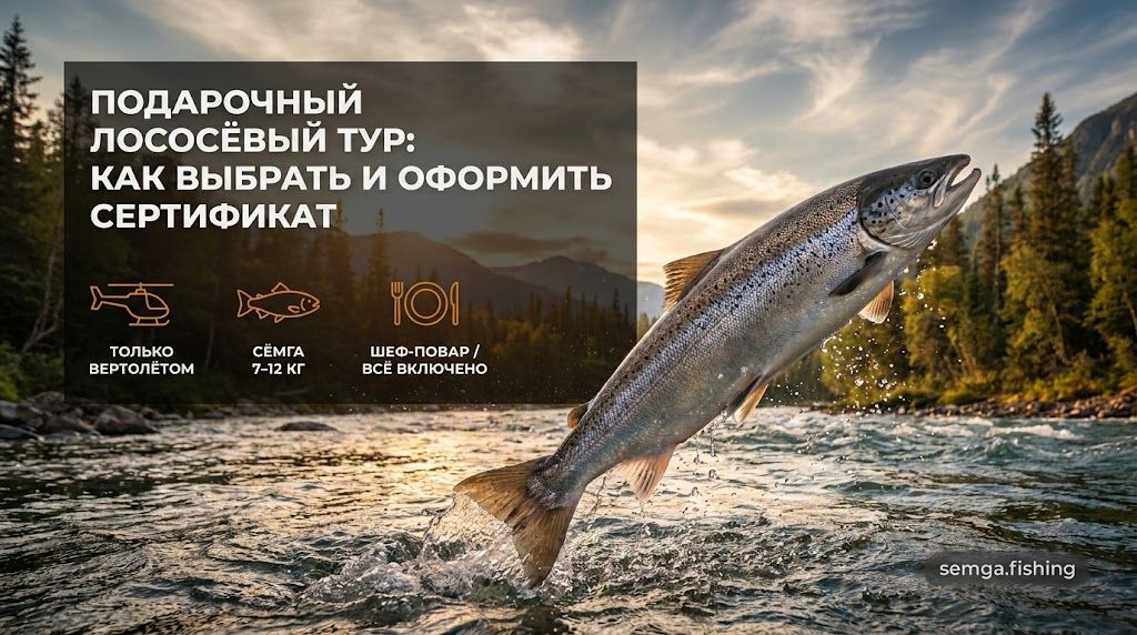 Как подарить уникальный рыболовный опыт на Крайнем Севере