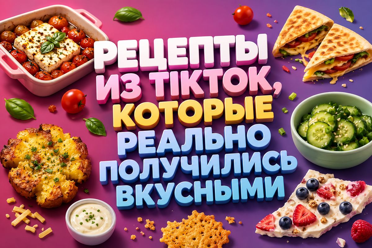 Топ-рецепты из TikTok, которые стоит попробовать